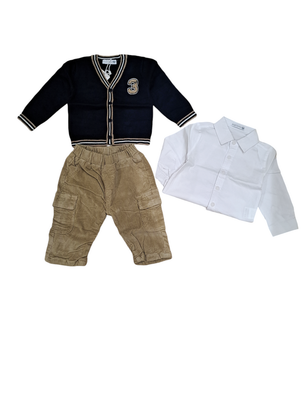 Completo 3 pezzi con camicia