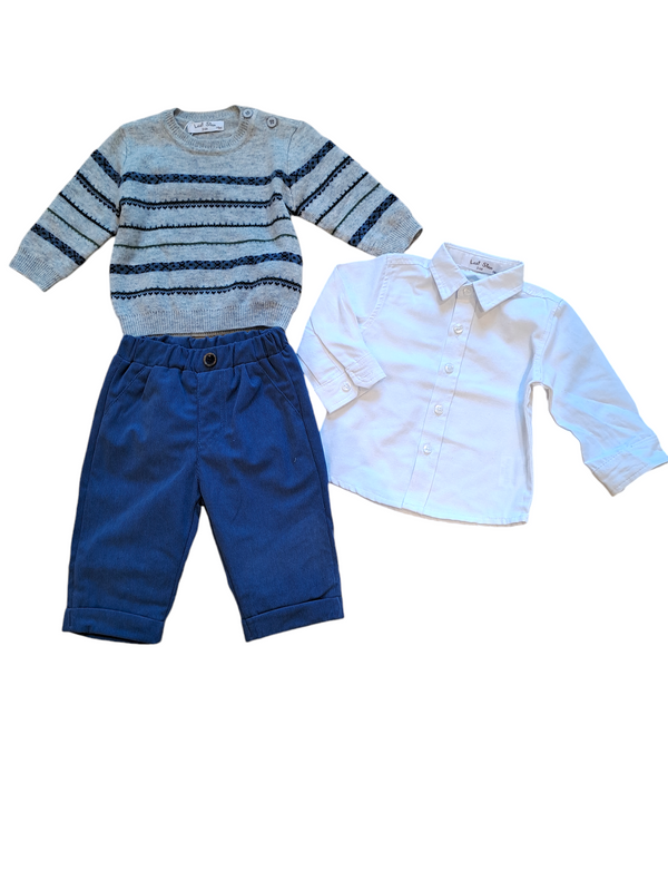 Completo 3 pezzi con maglioncino
