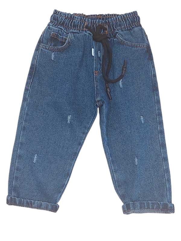 Jeans con laccetto