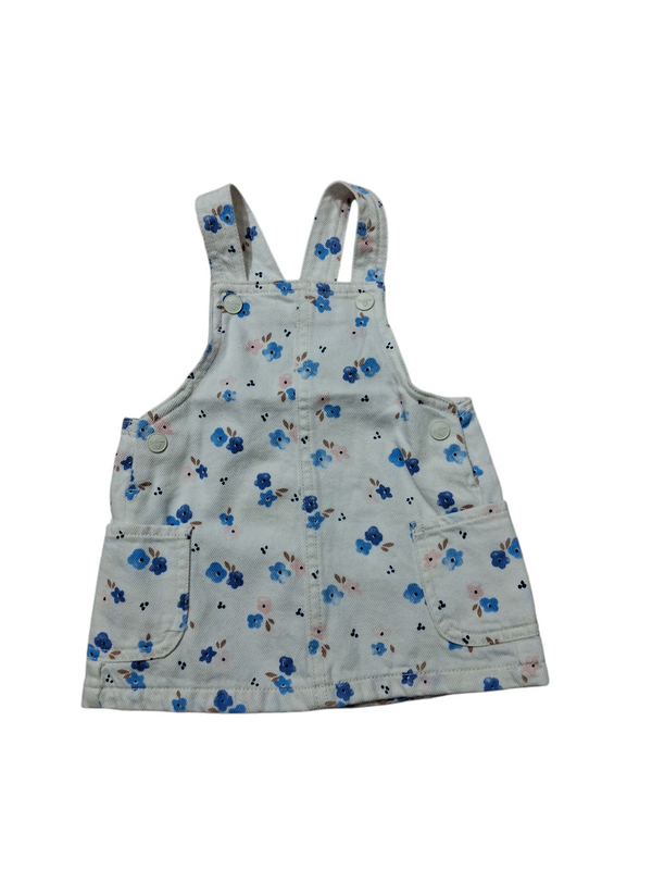 salopette in jeans neonata
