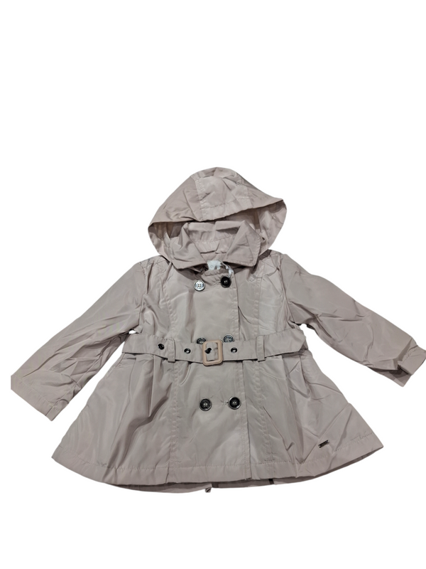 Parka con cintura