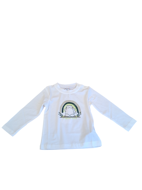 T-shirt in cotone stampata