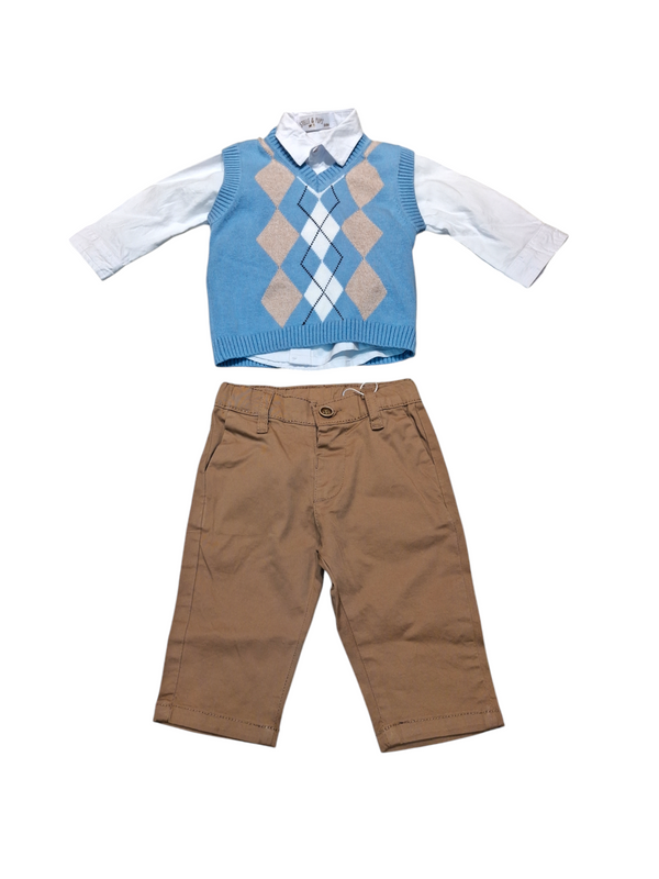 Completo 3pz.con gilet