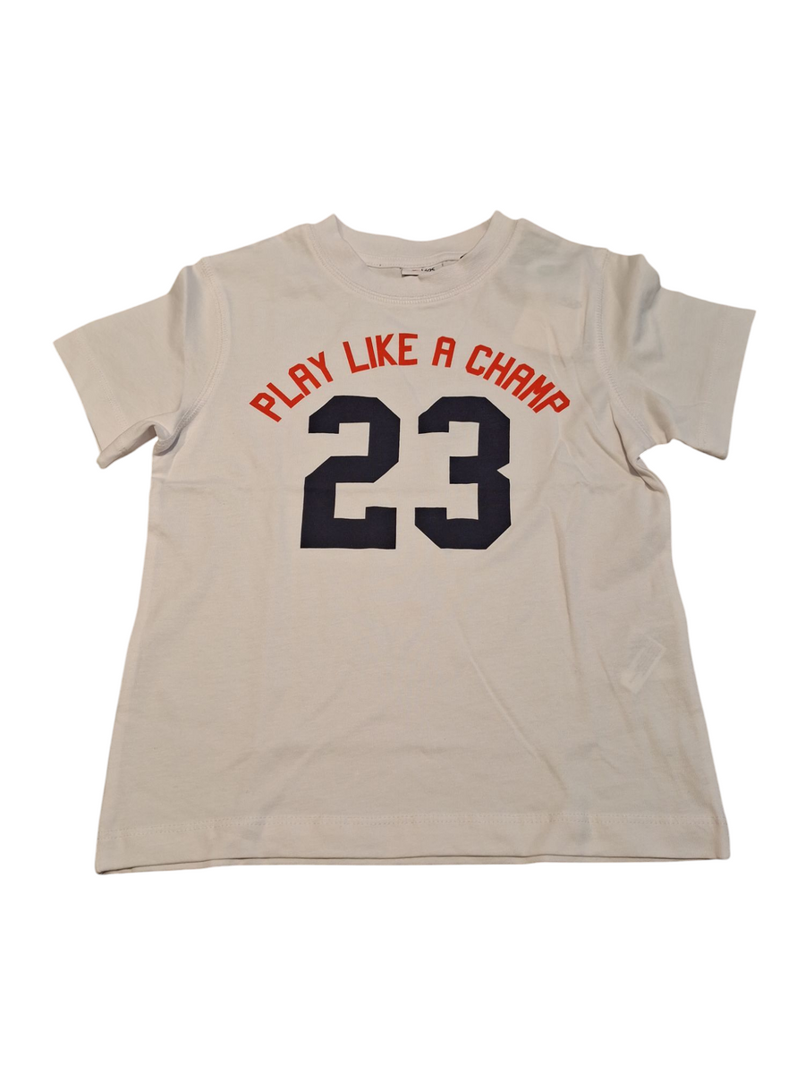 T-shirt in jersey di puro cotone bambino