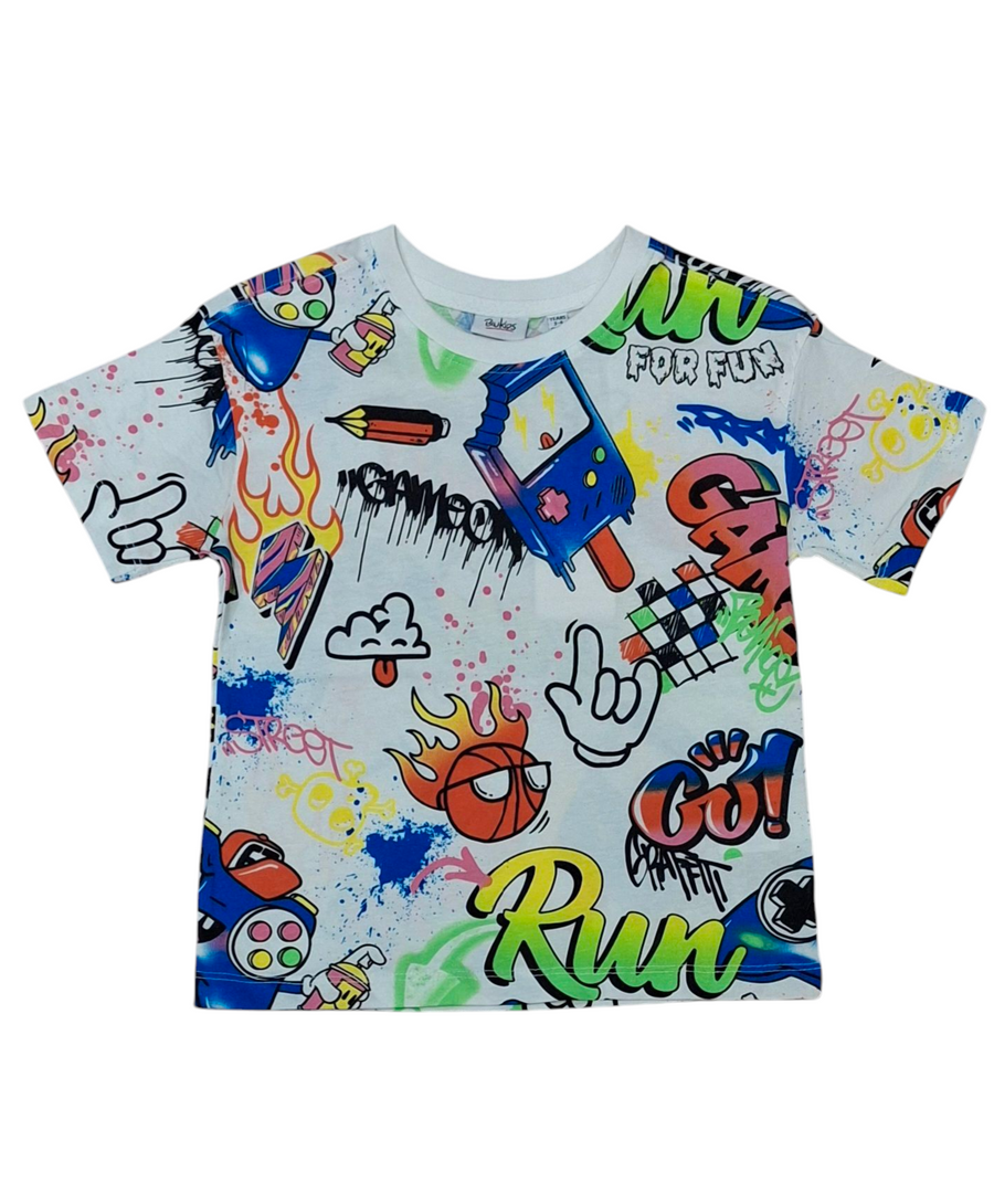 T-shirt in cotone bambino
