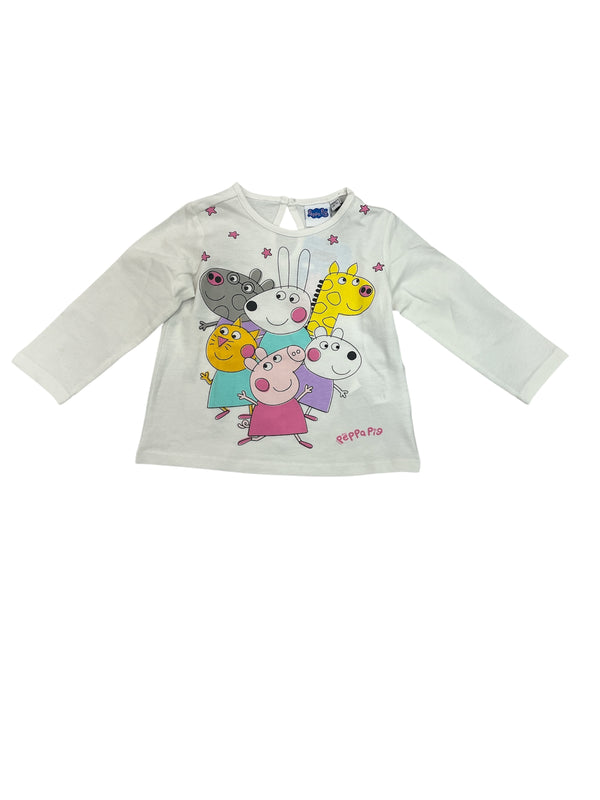 T-shirt in jersey di puro cotone neonata