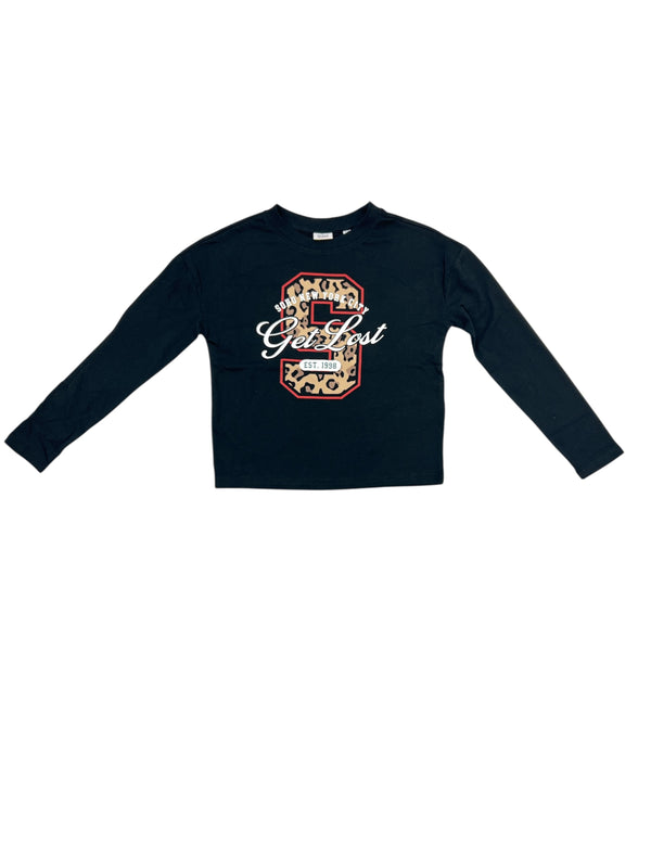 T-shirt a maniche lunghe ragazza