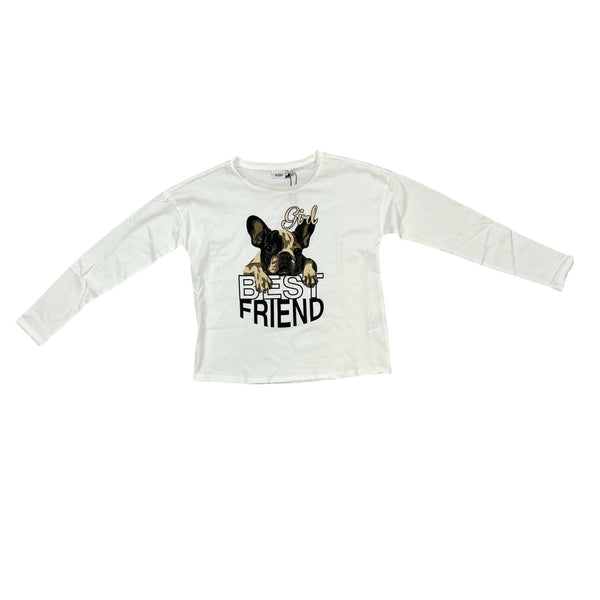 T-shirt a maniche lunghe ragazza