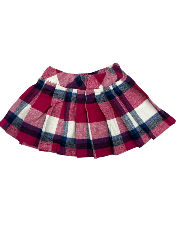 Gonna a balze in misto cotone neonata