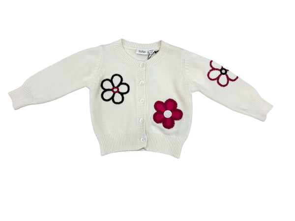 cardigan in misto cotone neonata