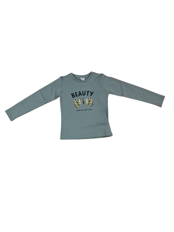 T-shirt con farfalla
