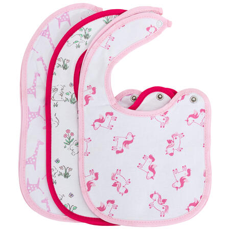 Confezione 6 bavette in cotone