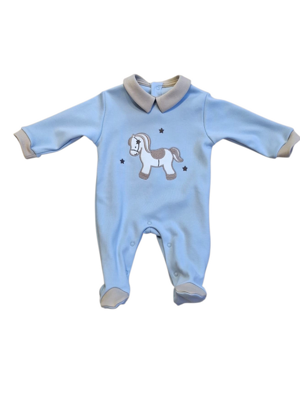 Tutina caldo cotone cavallino