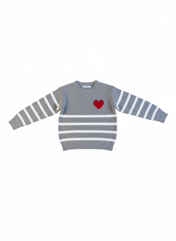 Maglioncino a Righe Bambina