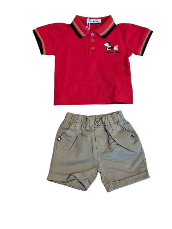 Completo 2pz.Polo+Bermuda