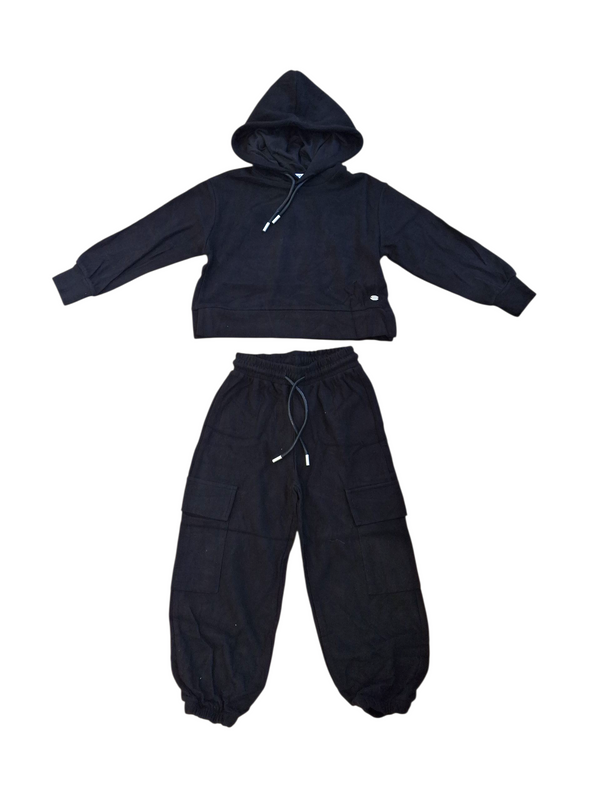 Cordinato con Pantalone Cargo Bambina