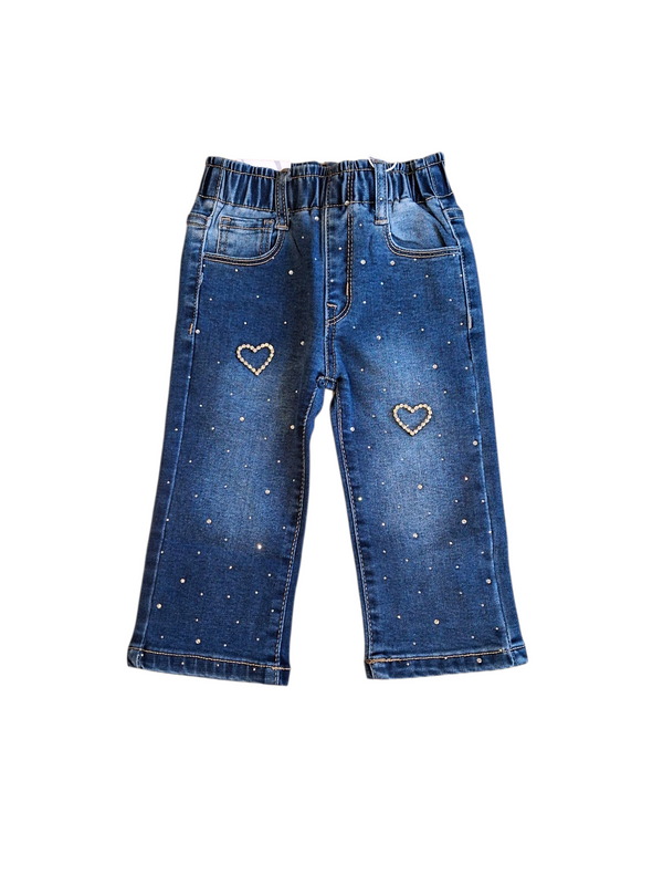 Jeans Con Brillantini