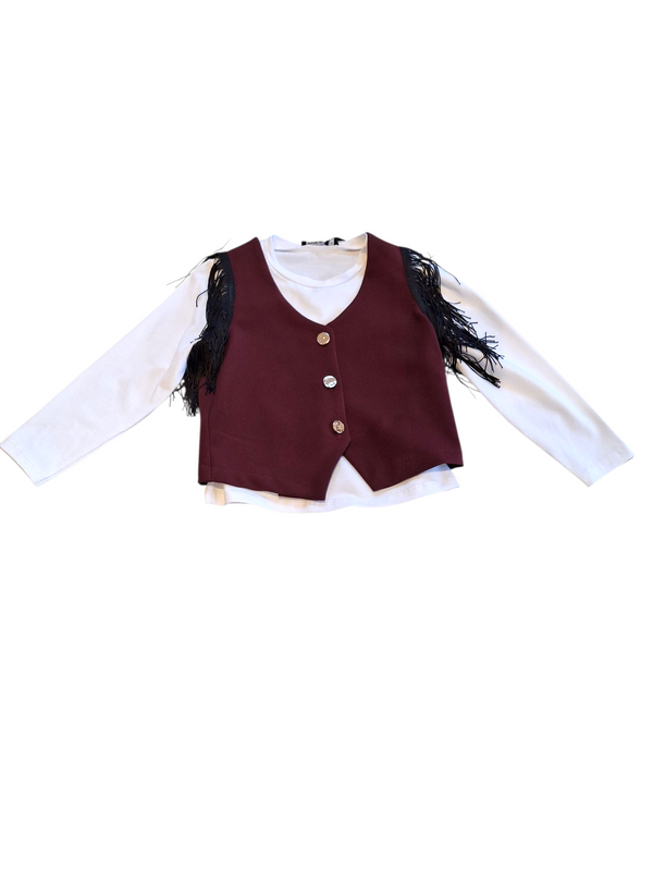 Set Gilet con T-shirt