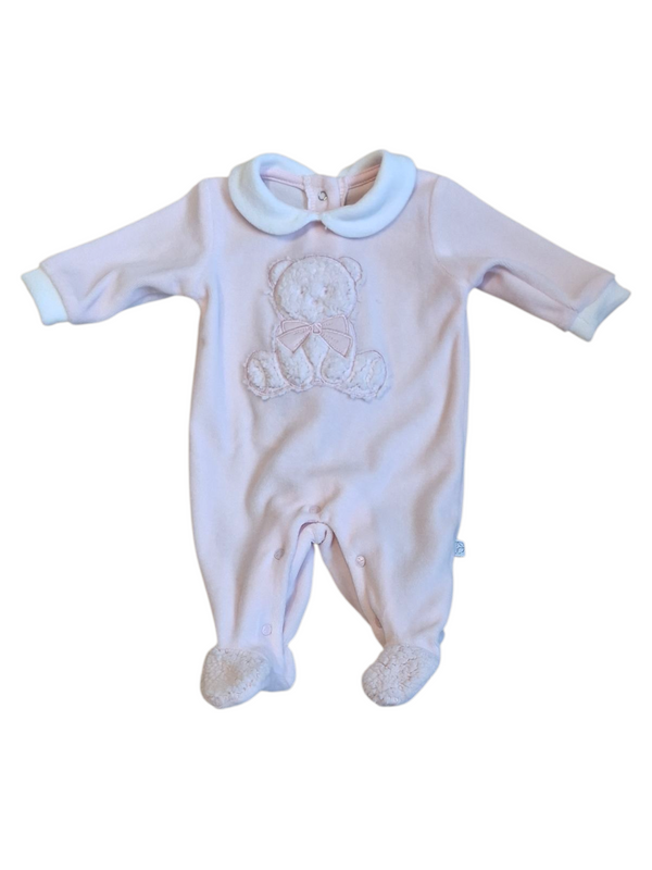 Tutina ciniglia con orso peluche