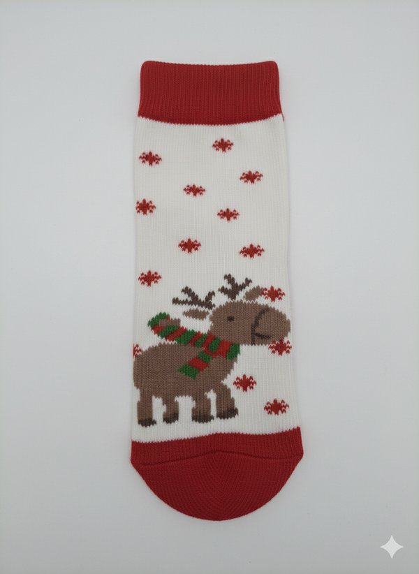 Calzino misto cotone natalizio Blukids neonata